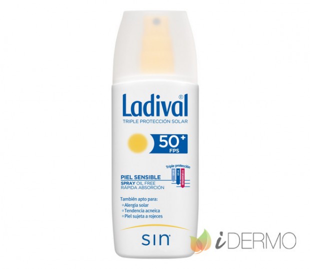 LADIVAL PIELES SENSIBLES O ALÉRGICAS SPRAY FPS50+